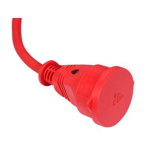 Przedłużacz w osłonie gumowej 3x2,5mm 30m YATO
